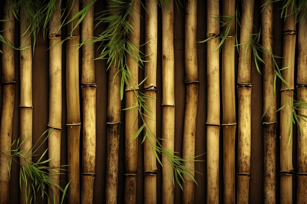 Background bamboo backgrounds plant. AI generated Image by rawpixel.
