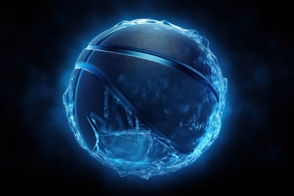 Basketball basketball sphere night. AI generated Image by rawpixel.