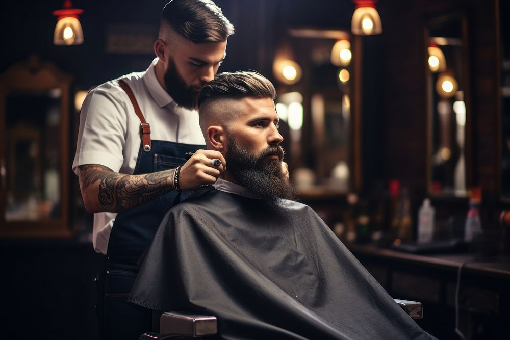 Barber barbershop adult beard. | Premium Photo - rawpixel