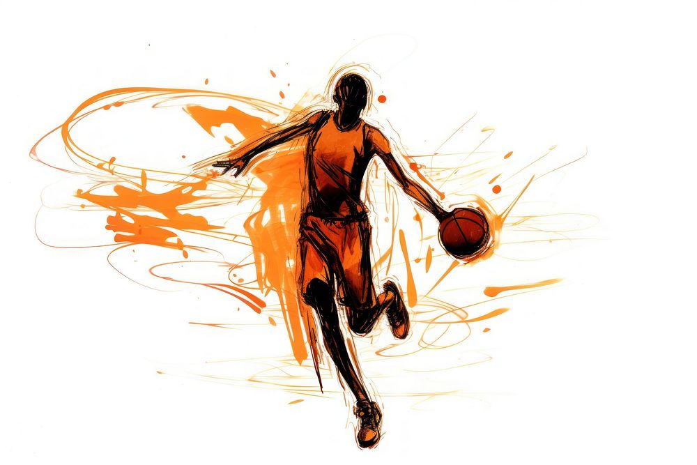 Basketball basketball sports adult. AI generated Image by rawpixel.