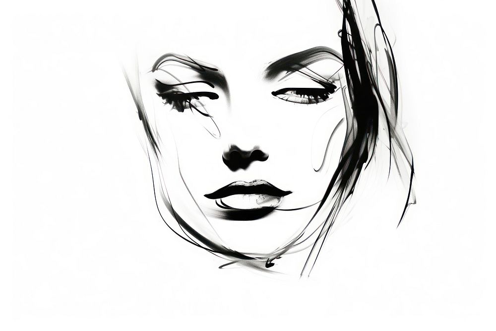 One women drawing sketch adult. AI generated Image by rawpixel.