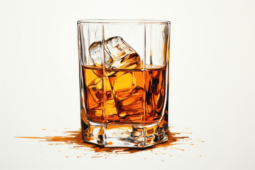 Whiskey whiskey whisky drink. AI generated Image by rawpixel.