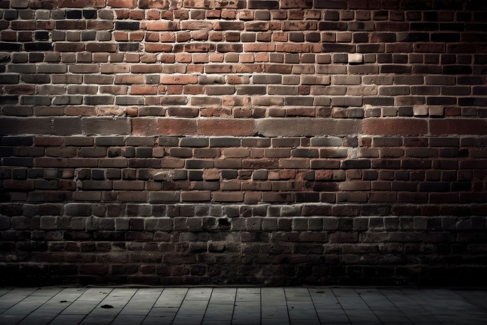 Brick Wall brick wall architecture. AI generated Image by rawpixel.
