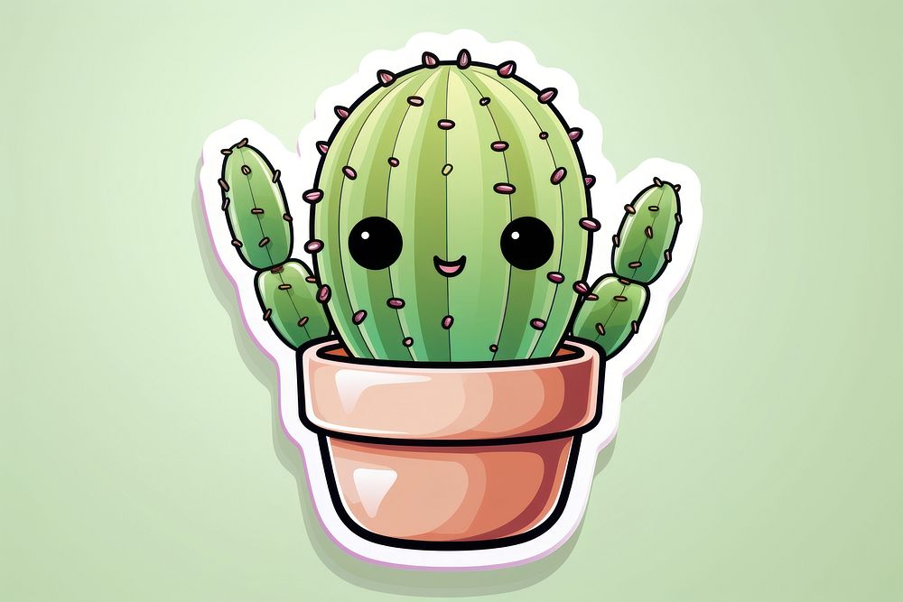 Cactus cactus plant representation. AI generated Image by rawpixel.