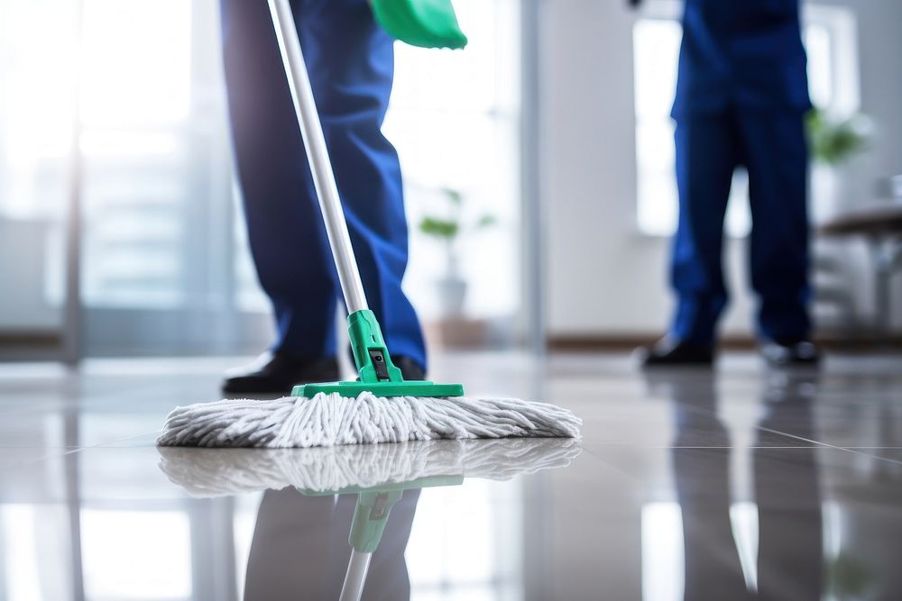Cleaning floor adult cleanliness. 
