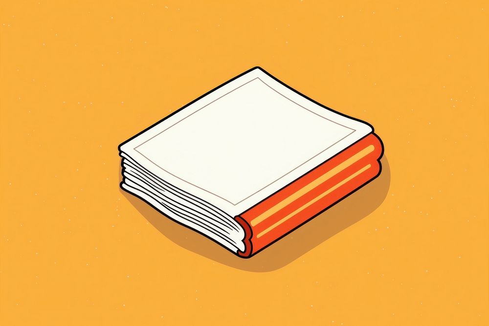 Book publication paper rectangle. AI generated Image by rawpixel.