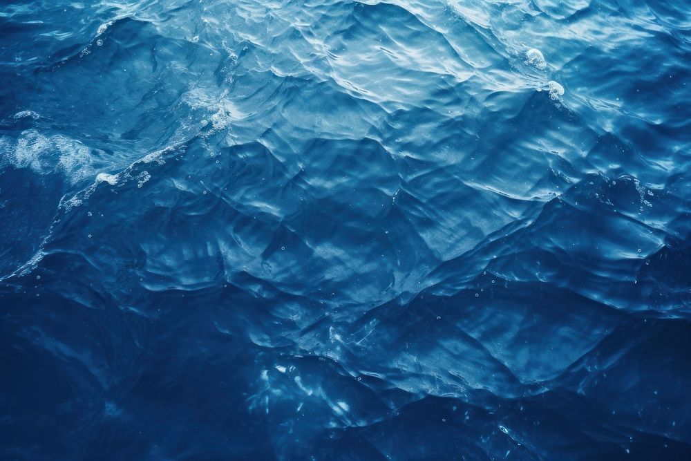Background blue sea backgrounds. AI generated Image by rawpixel.