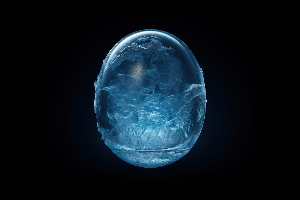 Egg sphere planet space. AI generated Image by rawpixel.