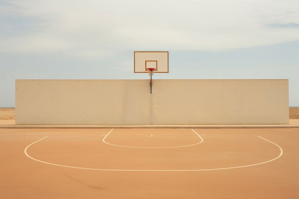 Basketball sports architecture exercising. AI generated Image by rawpixel.