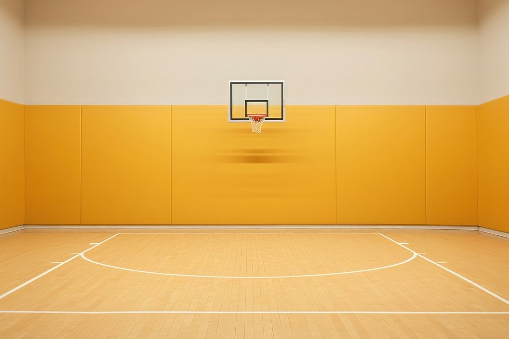 Basketball sports architecture backgrounds. AI generated Image by rawpixel.