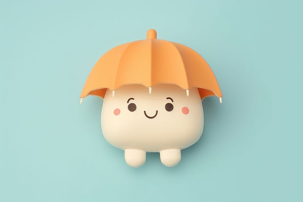 Insurance umbrella cartoon cute toy. AI generated Image by rawpixel.