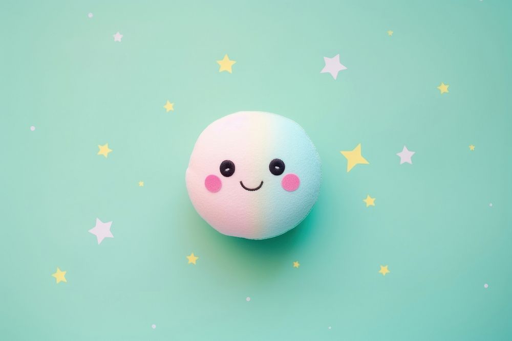 Space planet cartoon cute toy. AI generated Image by rawpixel.