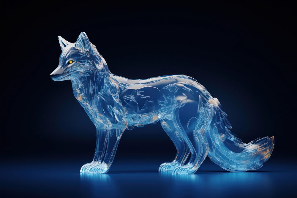 Fox fox animal mammal. AI generated Image by rawpixel.