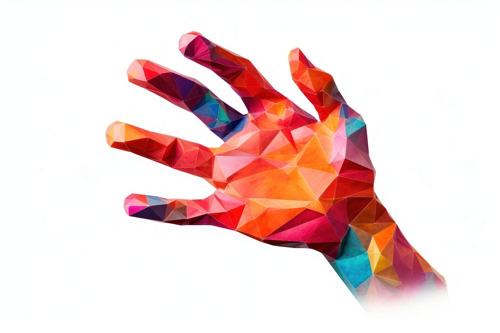Hand art paper hand. AI generated Image by rawpixel.
