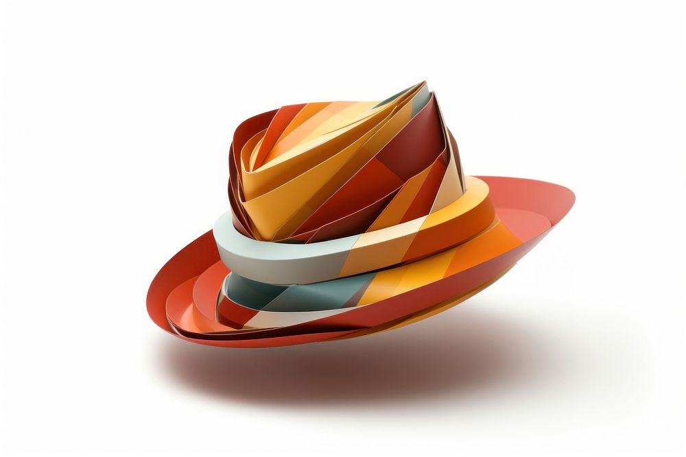 Hat hat white background . AI generated Image by rawpixel.