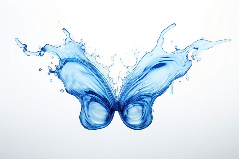Butterfly water wing simplicity. AI generated Image by rawpixel.
