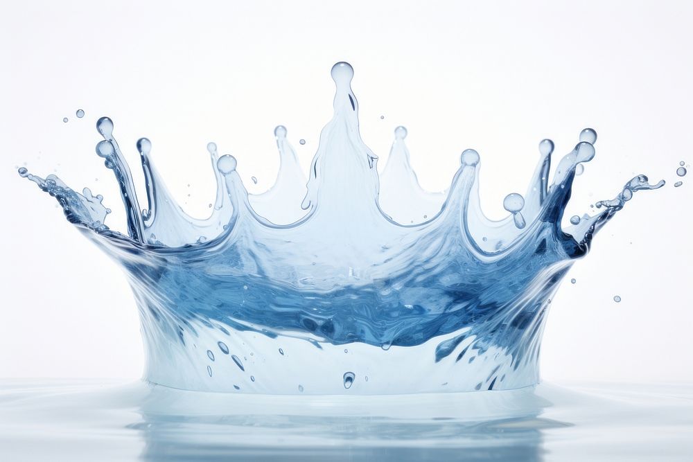Crown crown water refreshment. AI generated Image by rawpixel.