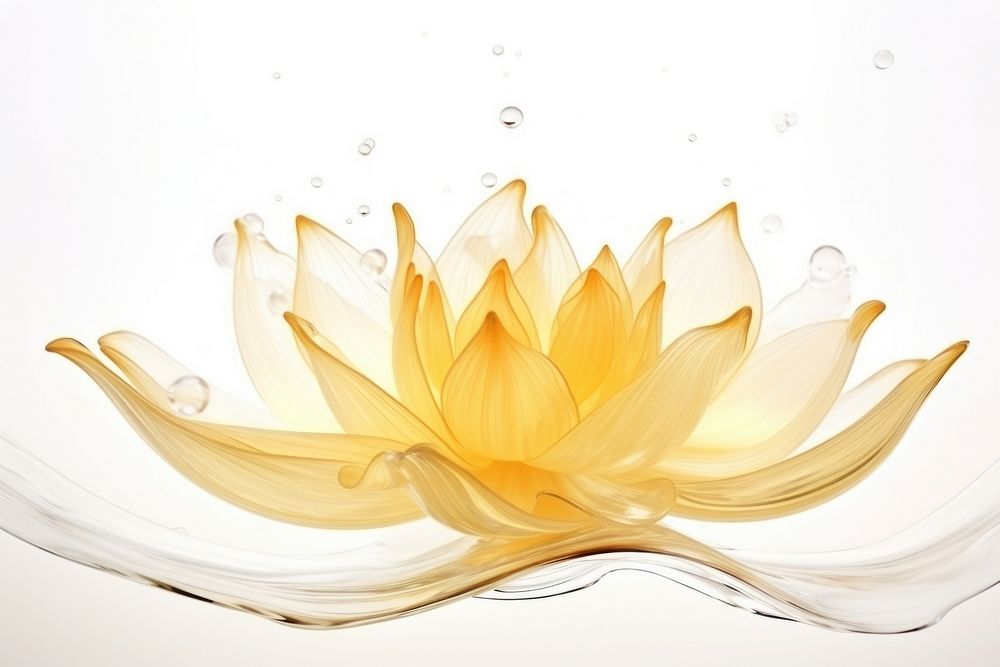Lotus flower petal simplicity. AI generated Image by rawpixel.