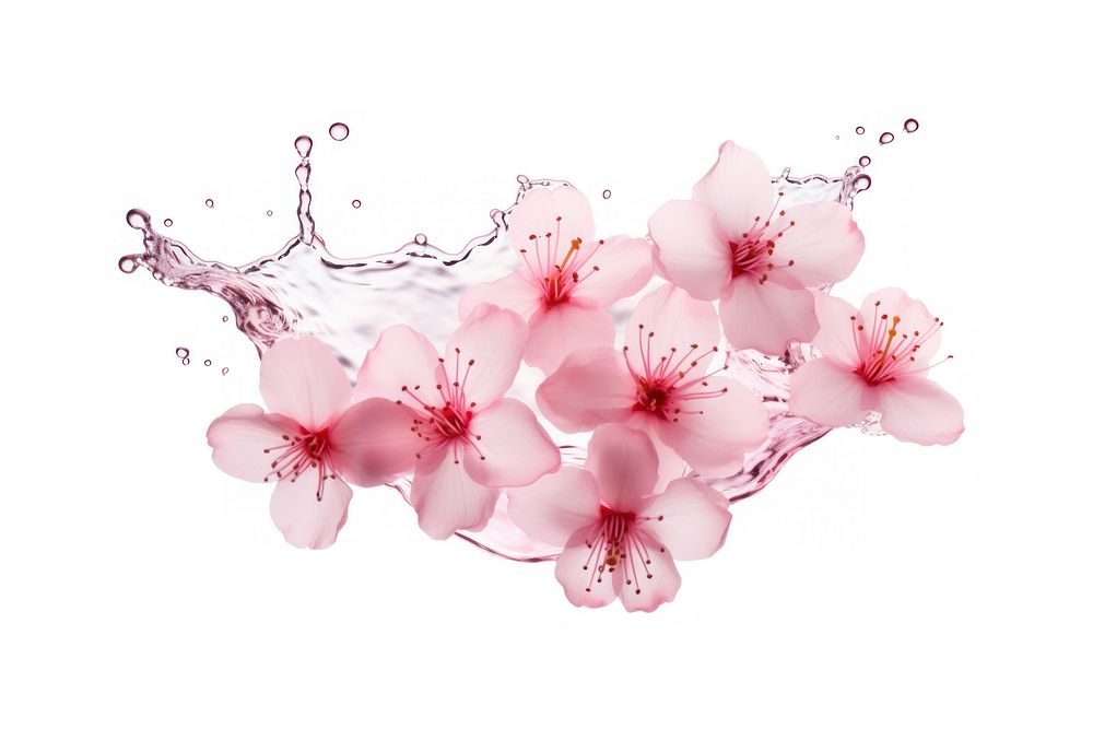 Sakura blossom flower plant. AI generated Image by rawpixel.
