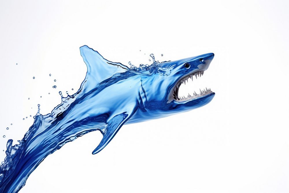 Shark transparent shark animal fish. AI generated Image by rawpixel.