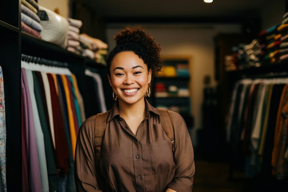 A multiracial smile entrepreneur consumerism. AI generated Image by rawpixel.