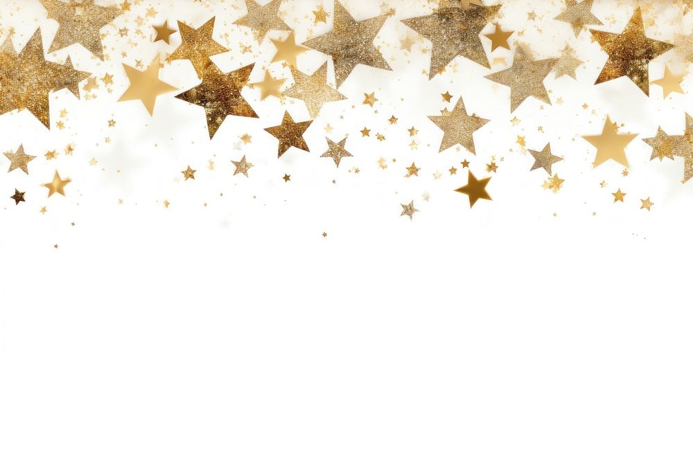 Glitter star backgrounds paper white background. AI generated Image by rawpixel.