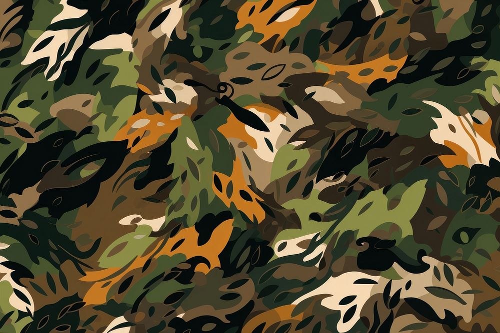 Predator camouflage backgrounds military pattern. AI generated Image by rawpixel.