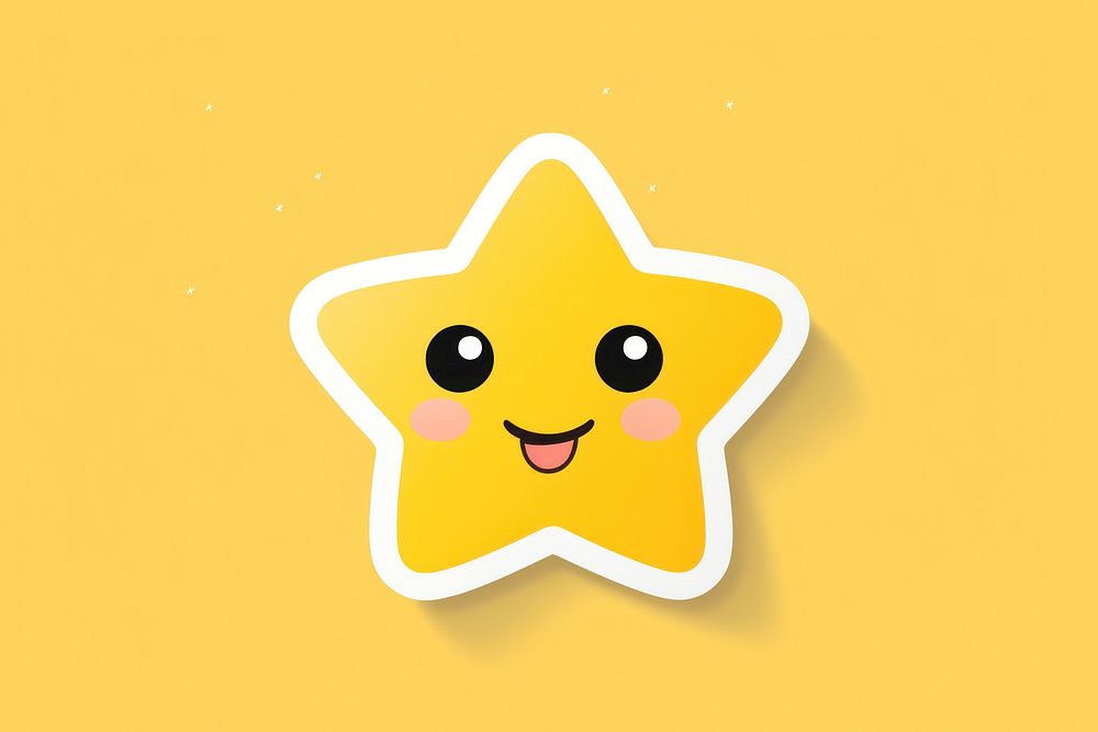 Star symbol star confectionery. AI generated Image by rawpixel.