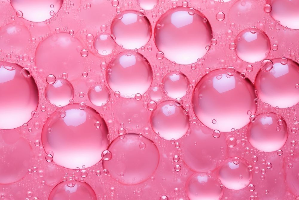 Liquid with bubbles backgrounds pattern petal. AI generated Image by rawpixel.