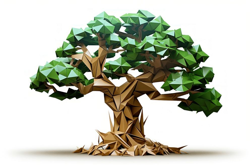 Tree tree bonsai plant. AI generated Image by rawpixel.