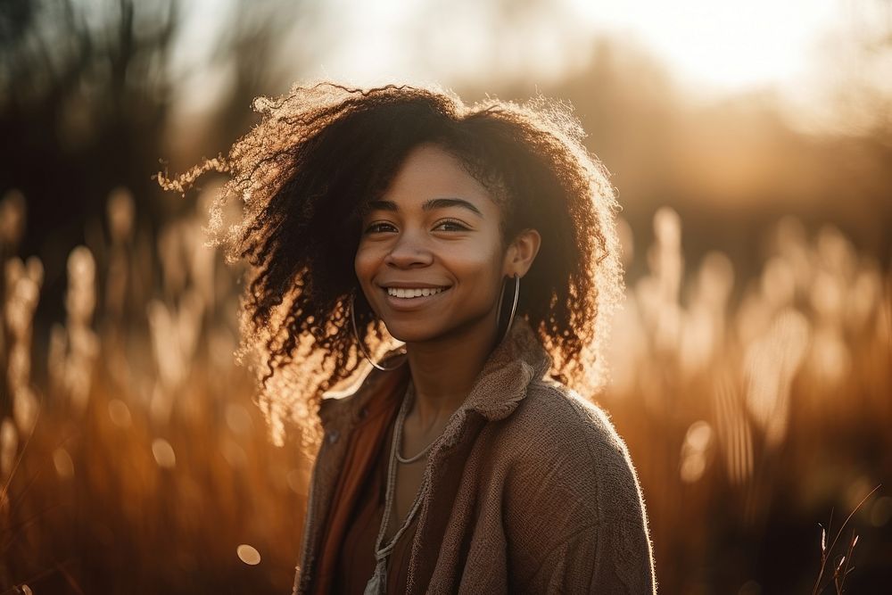 African American women smiling adult smile. AI generated Image by rawpixel.