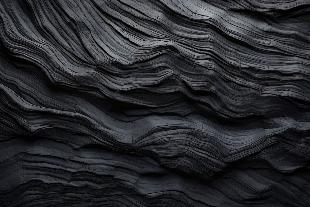 Cave texture black backgrounds monochrome. AI generated Image by rawpixel.