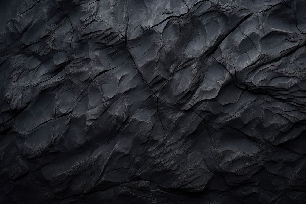 Cave texture black backgrounds monochrome. AI generated Image by rawpixel.