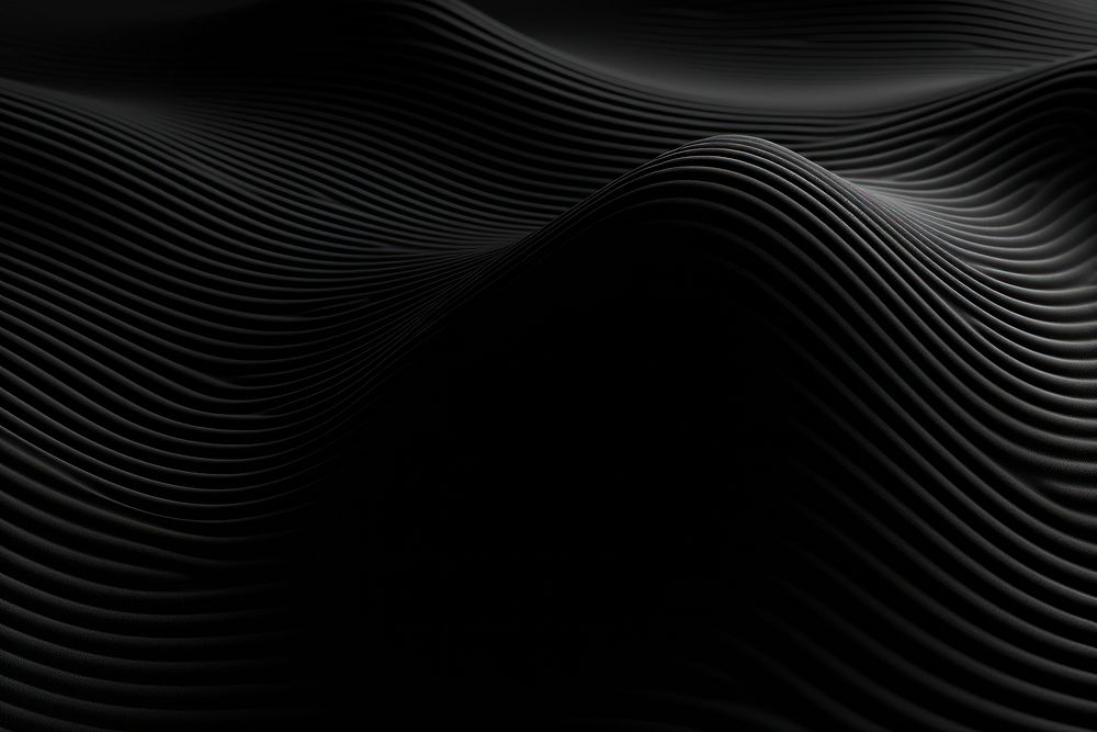 Dot 3d wave texture black backgrounds monochrome. AI generated Image by rawpixel.