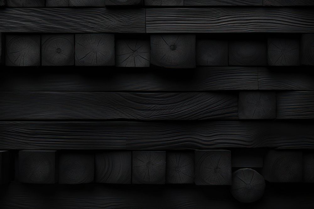 Stack of timber black backgrounds accessories. AI generated Image by rawpixel.