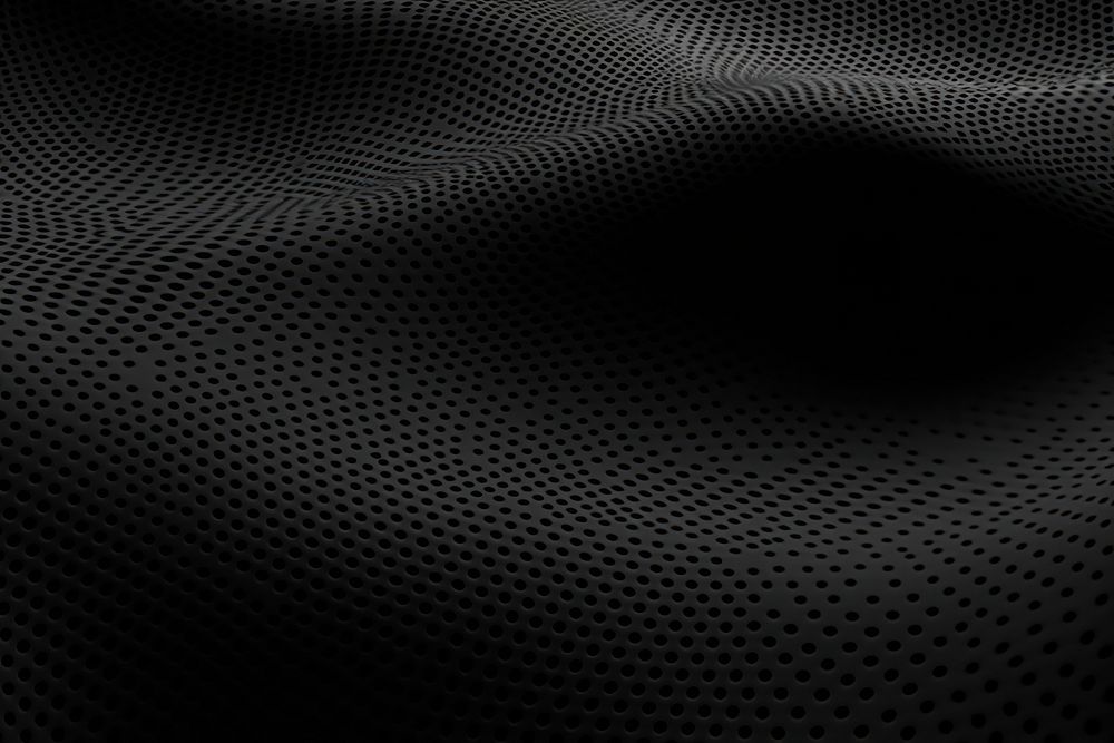 Wave halftone dot black backgrounds electronics. AI generated Image by rawpixel.