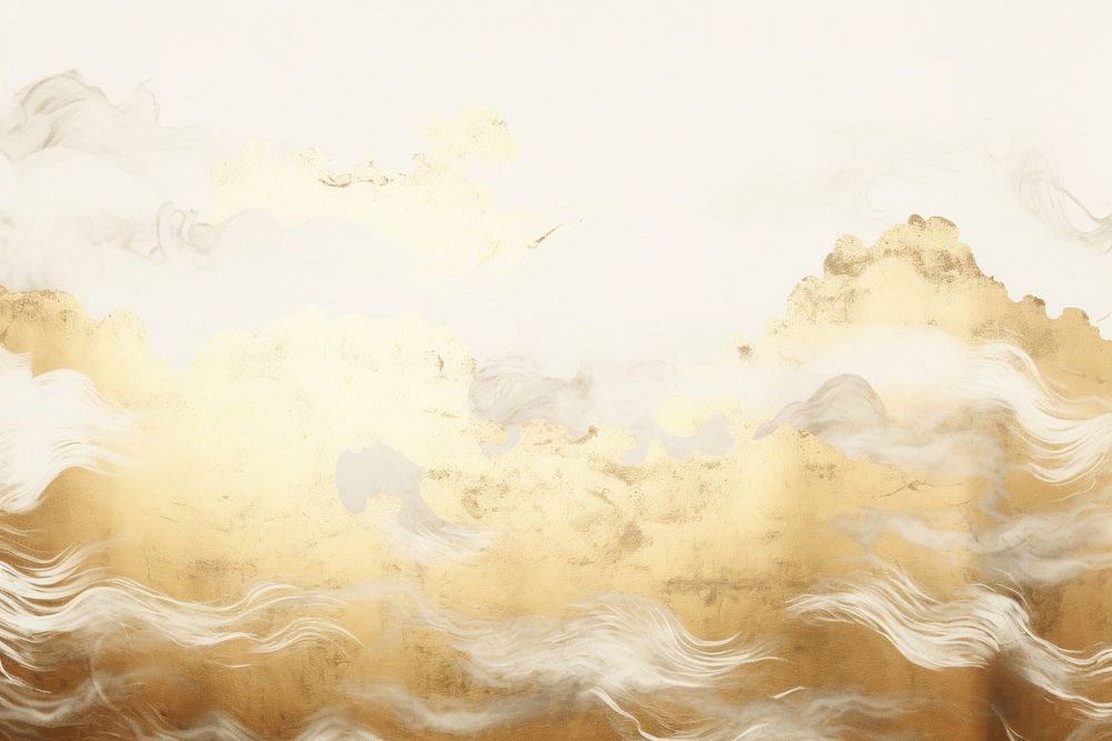 Chinese cloud backgrounds texture gold. AI generated Image by rawpixel.