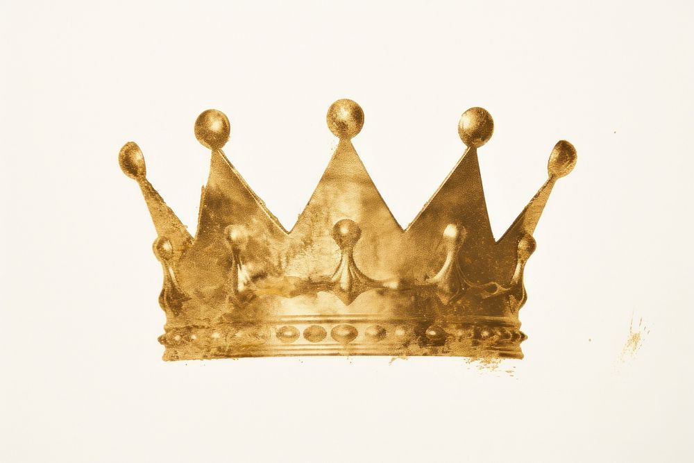 Crown gold accessories accessory. AI generated Image by rawpixel.