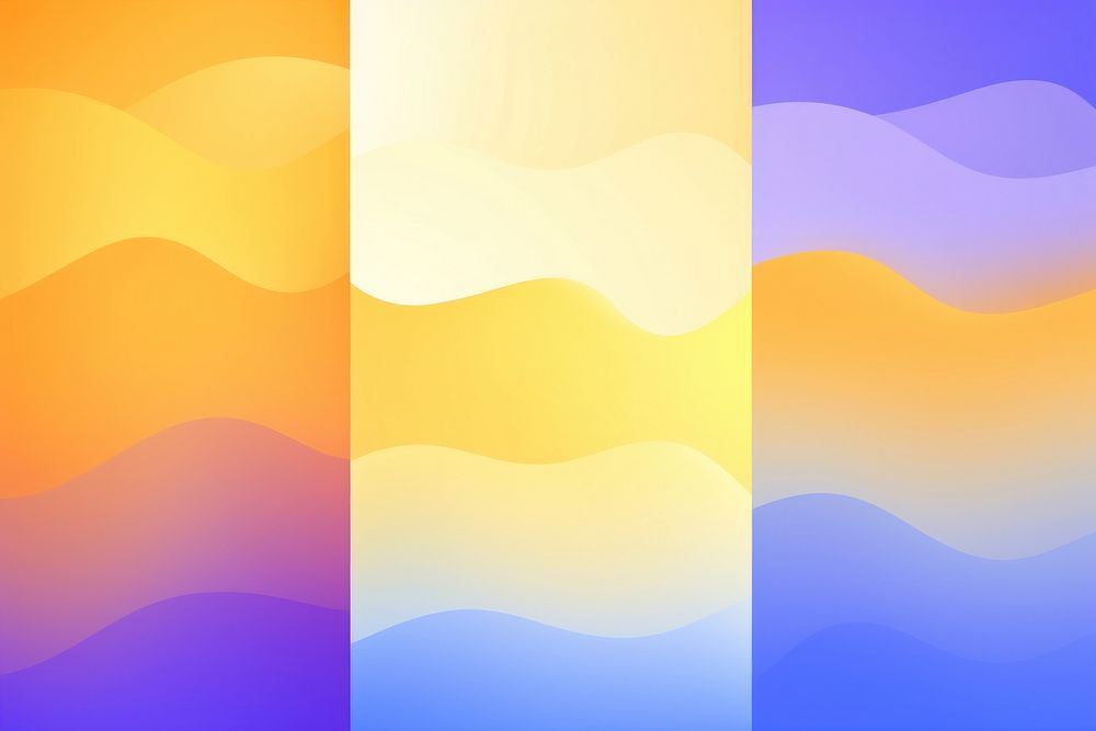 3 circle wave backgrounds abstract copy space. AI generated Image by rawpixel.