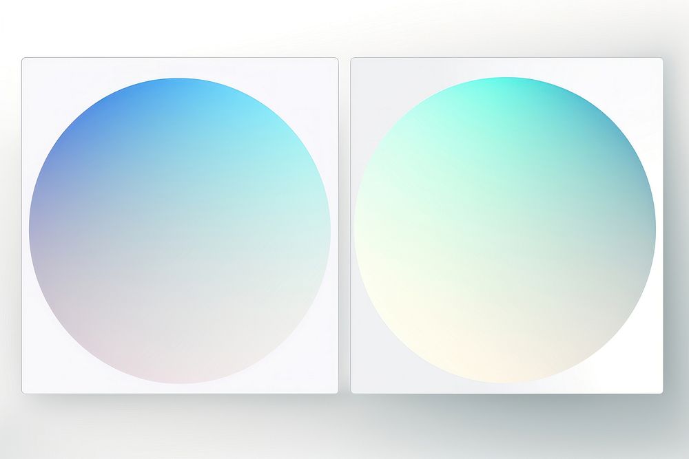 3 circle shape abstract copy space technology. AI generated Image by rawpixel.