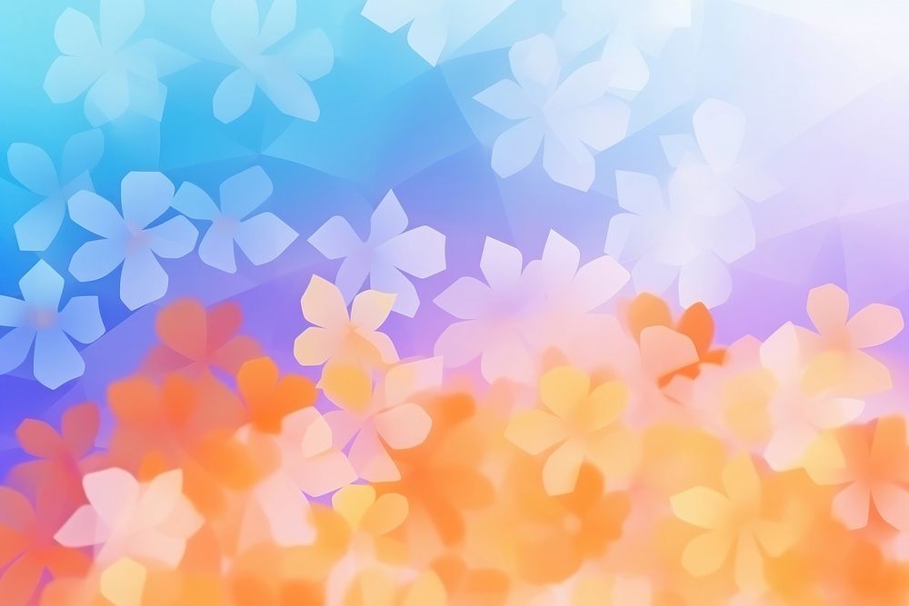Flowers backgrounds abstract pattern. AI generated Image by rawpixel.