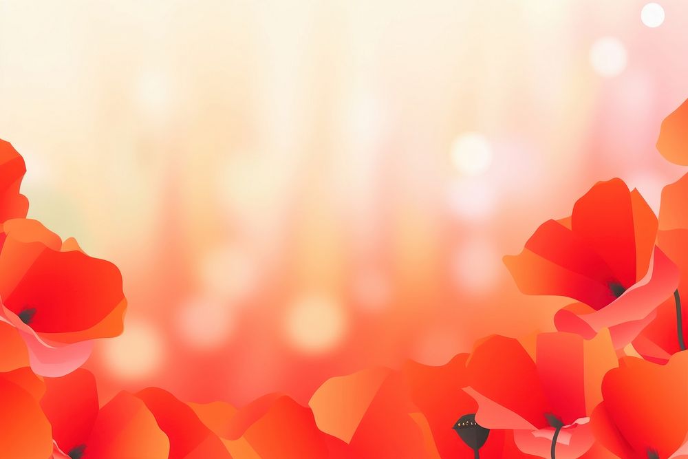 Poppy backgrounds abstract flower. AI generated Image by rawpixel.