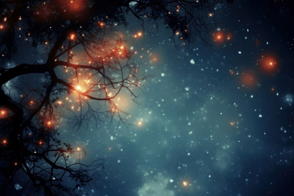 Galaxy star night light backgrounds. AI generated Image by rawpixel.