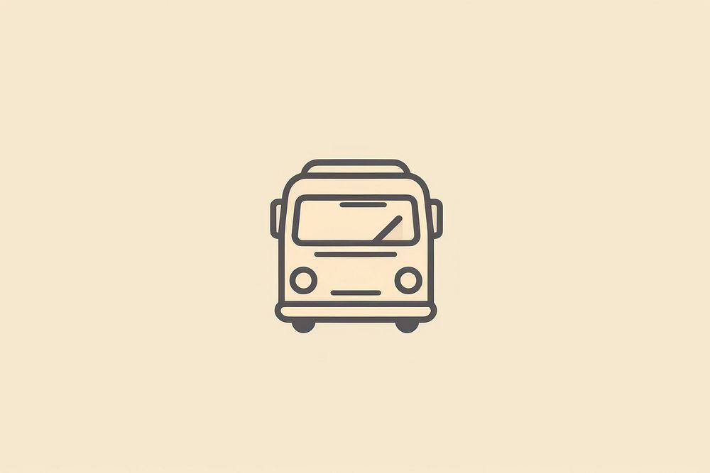 Bus vehicle logo transportation. AI generated Image by rawpixel.