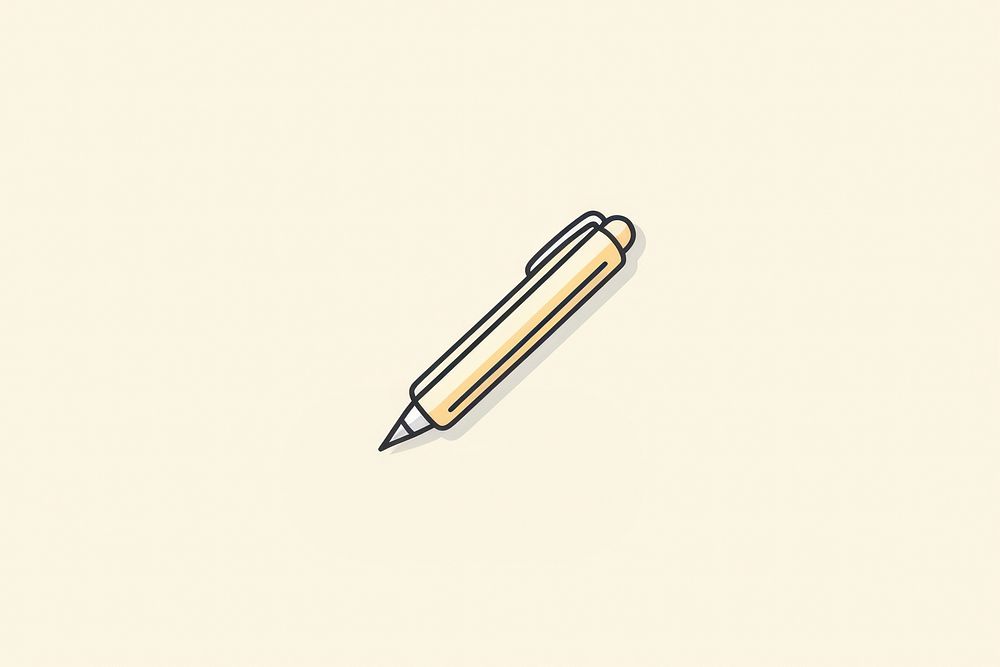 Pen pencil text line. AI generated Image by rawpixel.