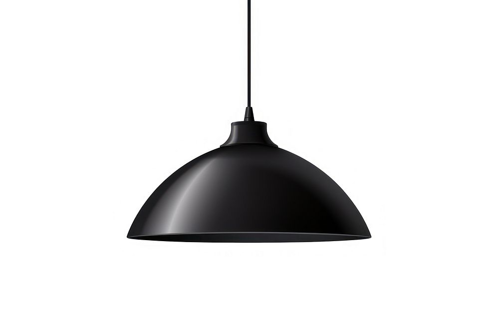 Black ceiling lamp lampshade lighting electricity. AI generated Image by rawpixel.