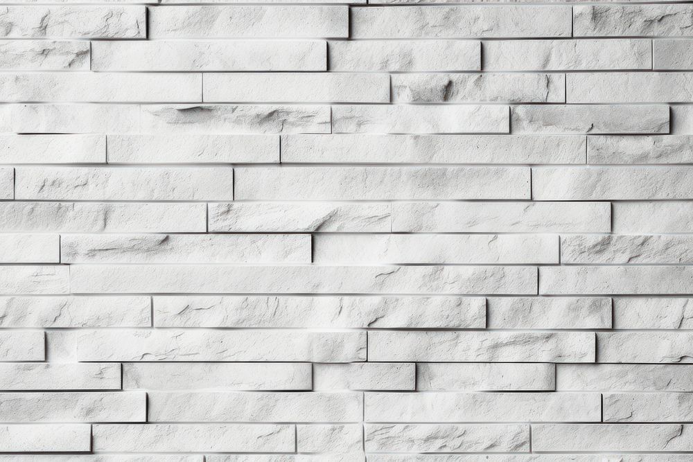 White brick wall texture for pattern background architecture backgrounds abstract. AI generated Image by rawpixel.