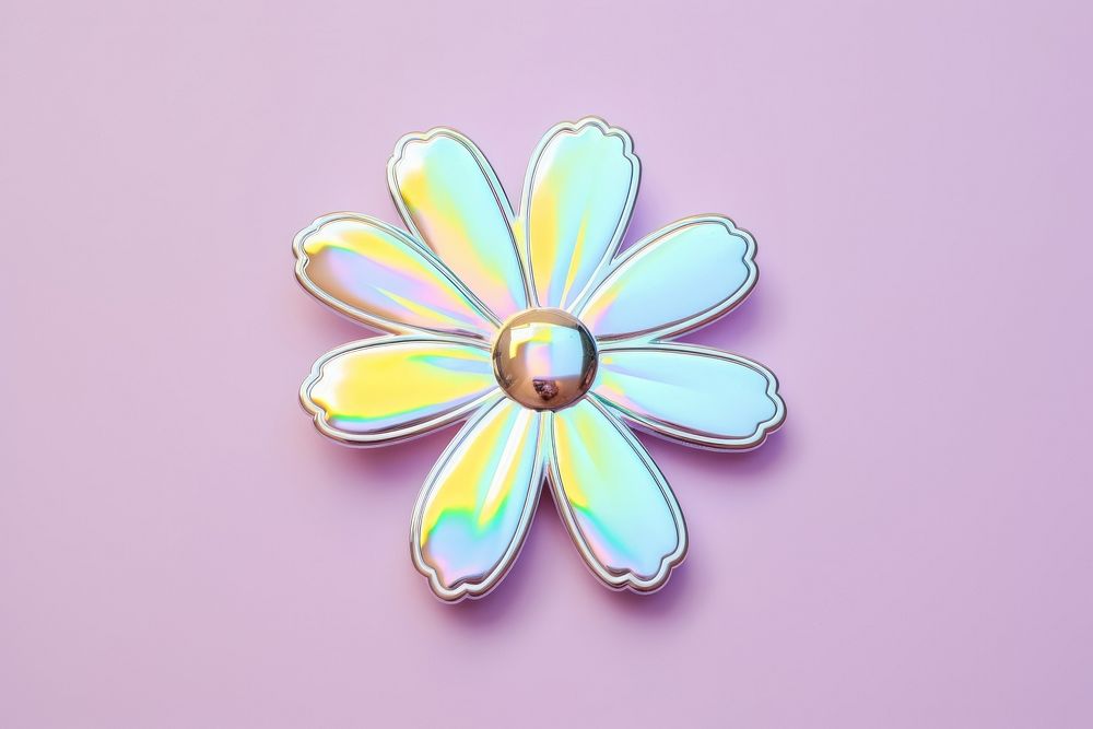 Daisy jewelry flower shape. AI generated Image by rawpixel.