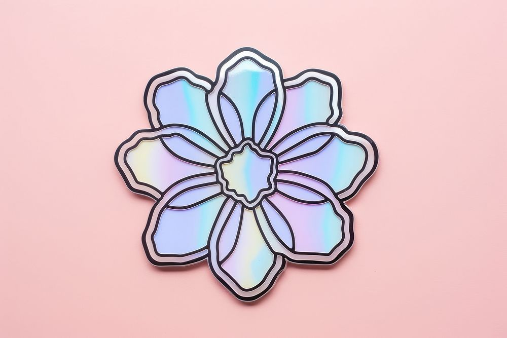 Flower jewelry pattern brooch. AI generated Image by rawpixel.