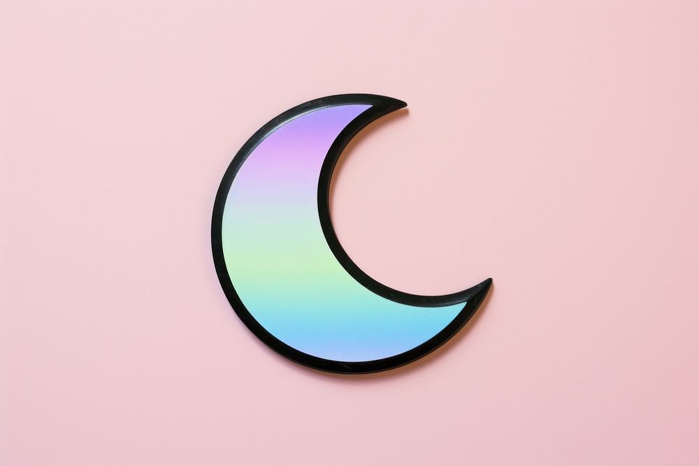 Half moon nature shape logo. | Premium Photo - rawpixel